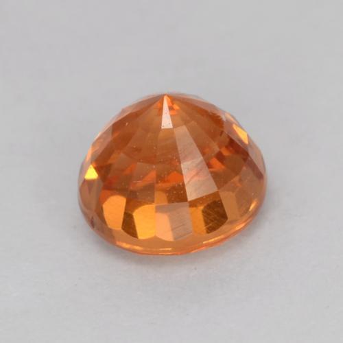 0,93 ctw natürlicher orangefarbener Spessartin, Rundschliff, VS
