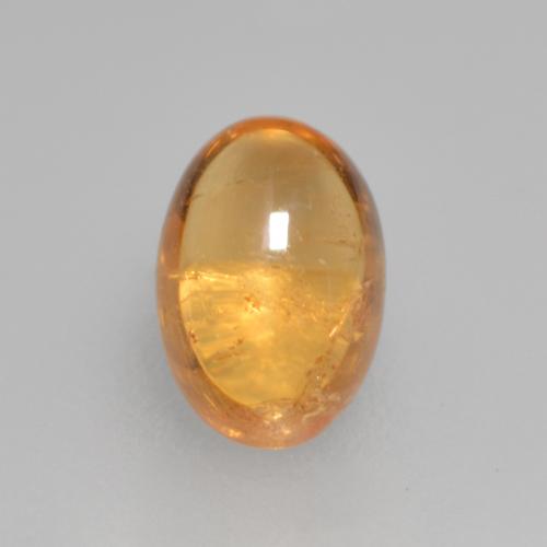9,17 ctw natürlicher Orange-Gold Spessartit-Garn, Oval Schliff, Transparent