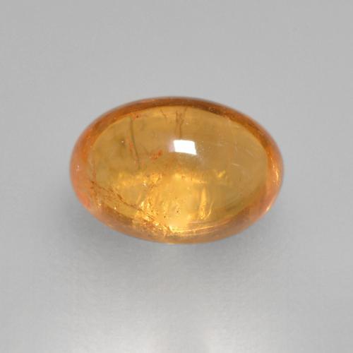 9,17 ctw natürlicher Orange-Gold Spessartit-Garn, Oval Schliff, Transparent