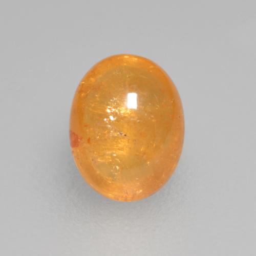9,17 ctw natürlicher Honigorange Spessartin, Oval Schliff, Transparent