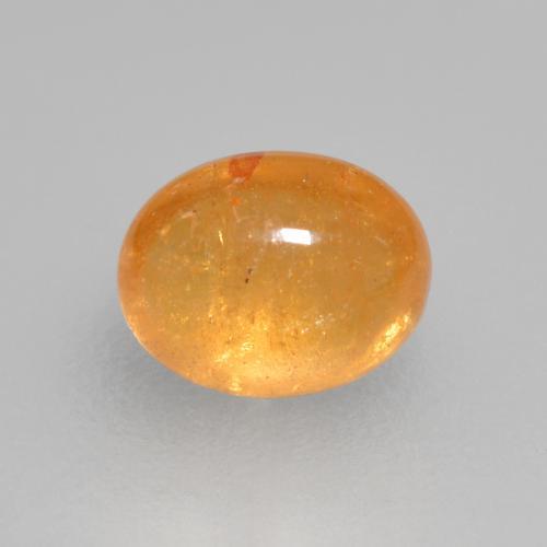 9,17 ctw natürlicher Honigorange Spessartin, Oval Schliff, Transparent