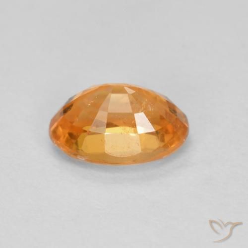 9,17 ctw natürlicher Mittelorange Spessartit-Garn, Oval, VS-SI
