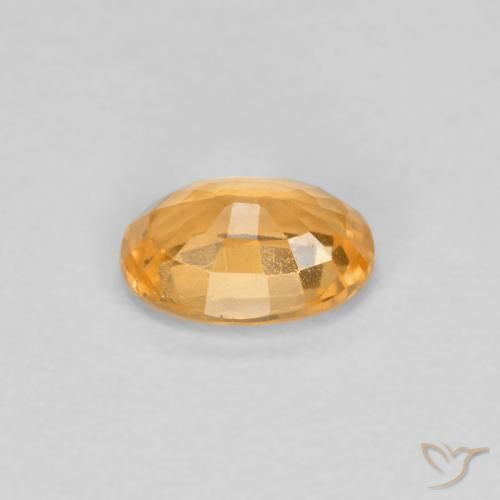 9,17 ctw natürlicher hellorange Spessartit-Garn, Oval, VS