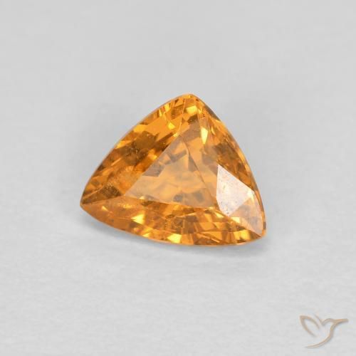 9,17 ctw natürlicher Aprikose Orange Spessartit-Garn, Trillion, VS