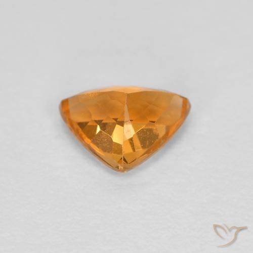 9,17 ctw natürlicher Aprikose Orange Spessartit-Garn, Trillion, VS