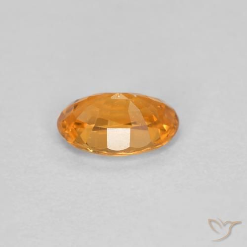 9,17 ctw natürlicher Aprikose Orange Spessartit-Garn, Oval, VS