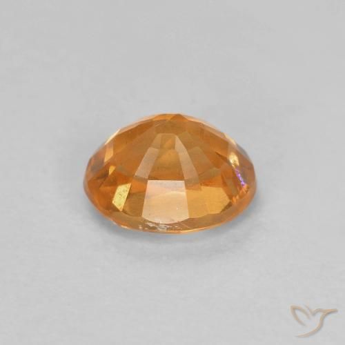 9,17 ctw natürlicher Aprikose Orange Spessartit-Garn, Oval, VS-SI