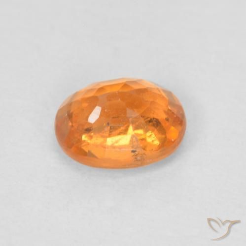 9,17 ctw natürlicher hellorange Spessartit-Garn, Oval, VS