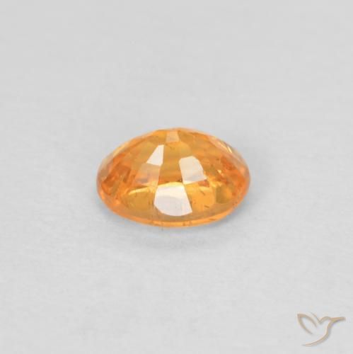 9,17 ctw natürlicher hellorange Spessartit-Garn, Oval, VS