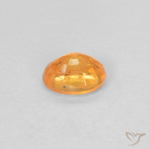 9,17 ctw natürlicher Mittelorange Spessartit-Garn, Oval, VS-SI