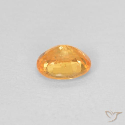 9,17 ctw natürlicher Mittelorange Spessartit-Garn, Oval, VS-SI