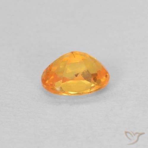 9,17 ctw natürlicher Mittelorange Spessartit-Garn, Oval, VS