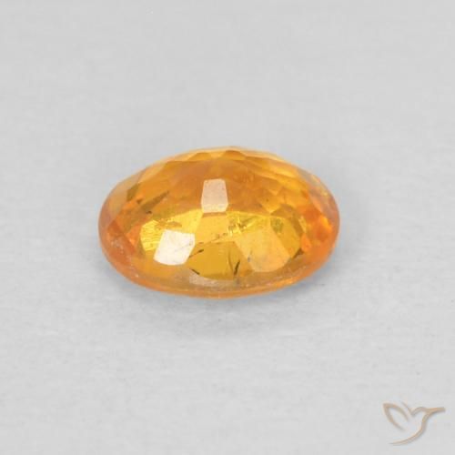 9,17 ctw natürlicher Mittelorange Spessartit-Garn, Oval, VS
