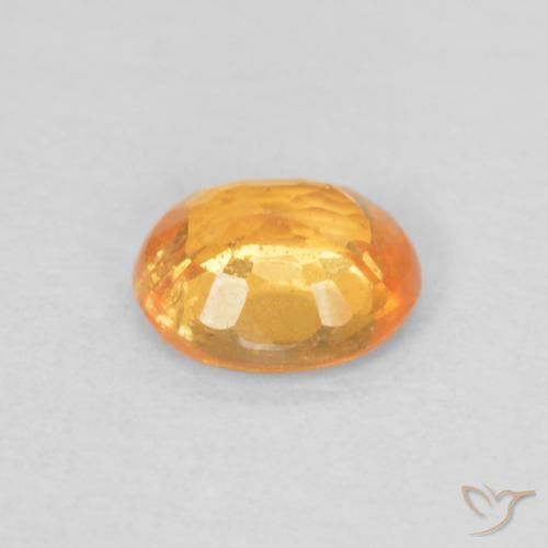 9,17 ctw natürlicher Mittelorange Spessartit-Garn, Oval, VS