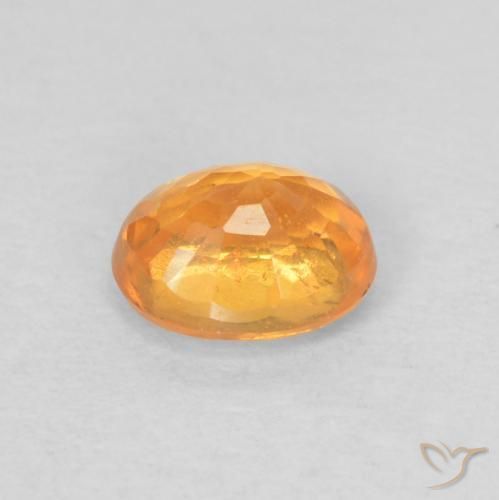 9,17 ctw natürlicher Mittelorange Spessartit-Garn, Oval, VS