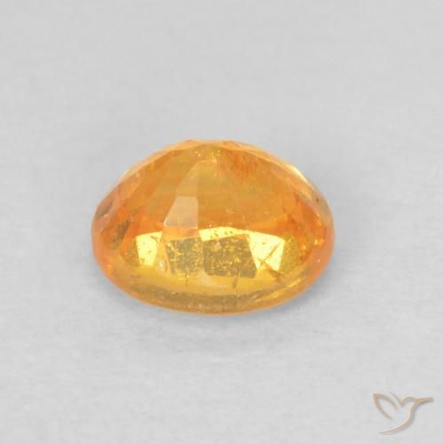 9,17 ctw natürlicher Mittelorange Spessartit-Garn, Oval, VS