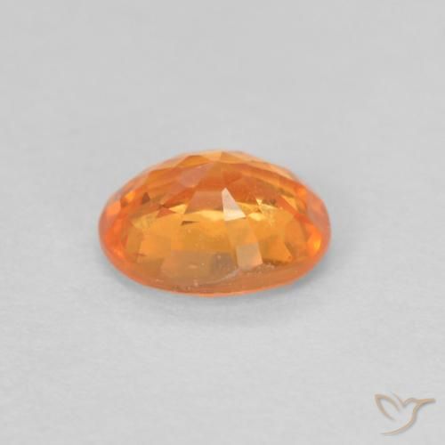 9,17 ctw natürlicher hellorange Spessartit-Garn, Oval, VS