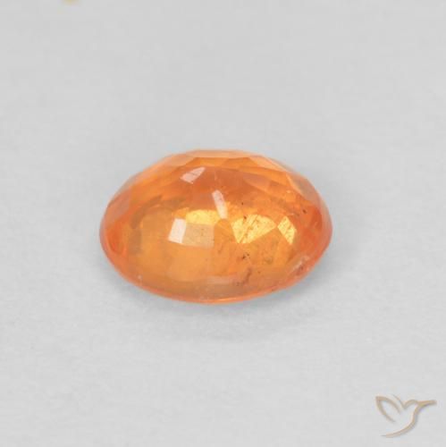 9,17 ctw natürlicher hellorange Spessartit-Garn, Oval, VS