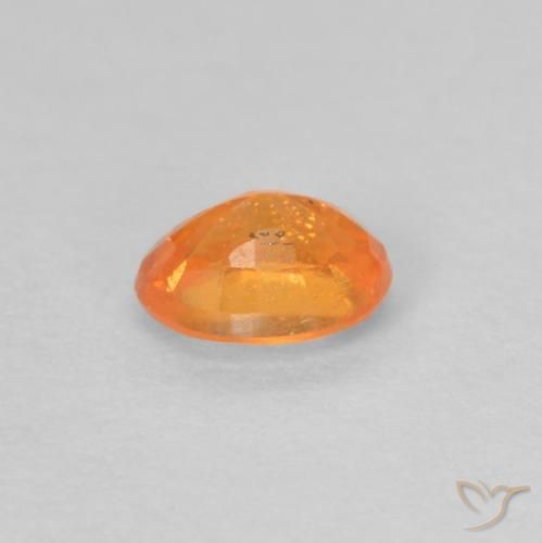 9,17 ctw natürlicher hellorange Spessartit-Garn, Oval, VS