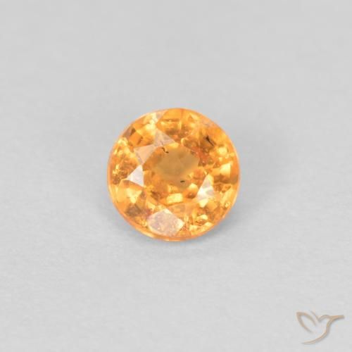 0.27ct Natürlicher Intensives Orange Spessartit-Garn, Runden, VS