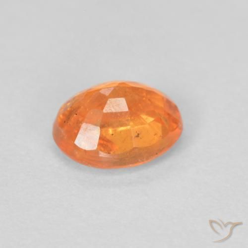 9,17 ctw natürlicher Mittelorange Spessartit-Garn, Oval, VS-SI