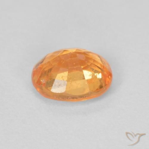 9,17 ctw natürlicher Honig-orange Spessartit-Garn, Oval, VS-SI