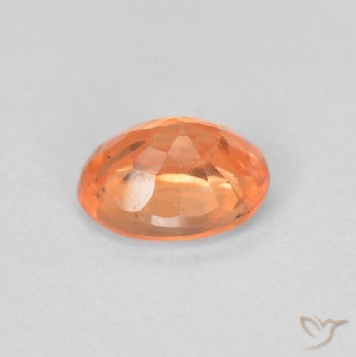9,17 ctw natürlicher Mittelorange Spessartit-Garn, Oval, VS