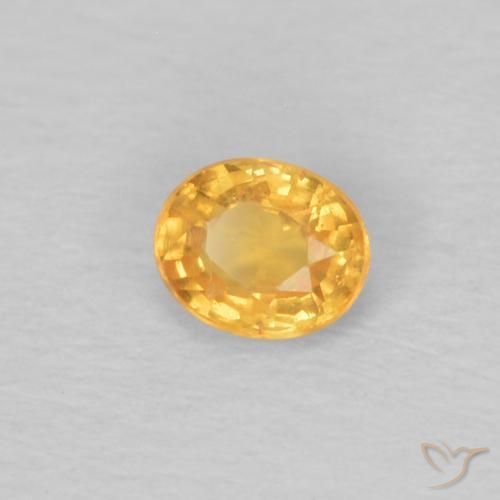 9,17 ctw natürlicher Orange-Gold Spessartit-Garn, Oval, VS