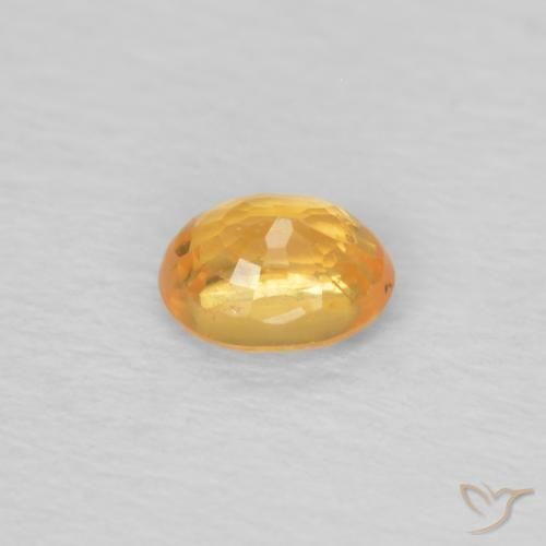 9,17 ctw natürlicher Orange-Gold Spessartit-Garn, Oval, VS