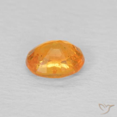 9,17 ctw natürlicher hellorange Spessartit-Garn, Oval, VS