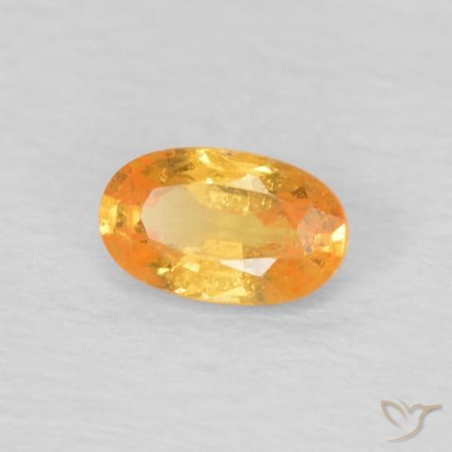 9,17 ctw natürlicher Mittelorange Spessartit-Garn, Oval, VS