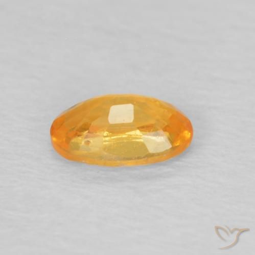 9,17 ctw natürlicher Mittelorange Spessartit-Garn, Oval, VS
