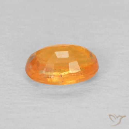 9,17 ctw natürlicher Mittelorange Spessartit-Garn, Oval, VS