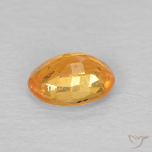 9,17 ctw natürlicher Orange-Gold Spessartit-Garn, Oval, VS