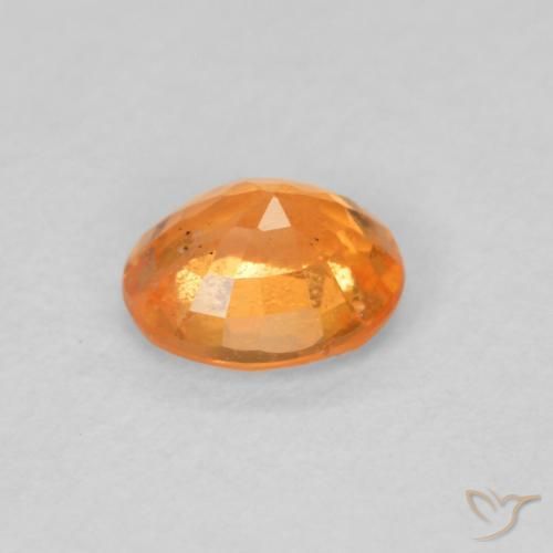 9,17 ctw natürlicher Honig-orange Spessartit-Garn, Oval, VS-SI