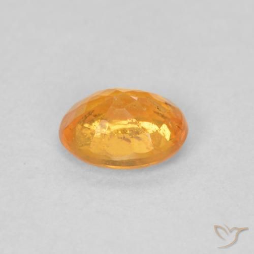 9,17 ctw natürlicher Intensives Orange Spessartit-Garn, Oval, VS-SI