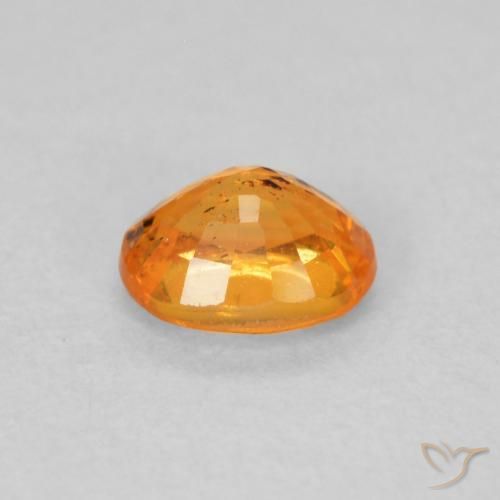 9,17 ctw natürlicher Honig-orange Spessartit-Garn, Oval, VS-SI