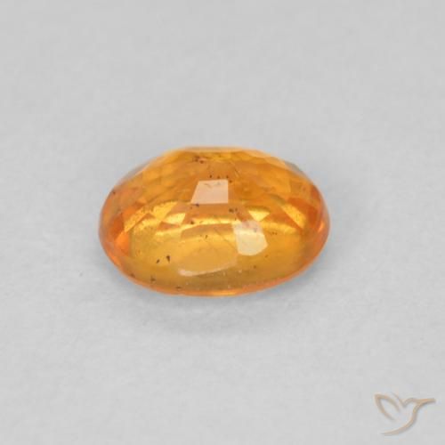 9,17 ctw natürlicher Honig-orange Spessartit-Garn, Oval, VS-SI