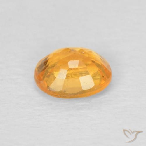 9,17 ctw natürlicher Dunkelorange-Gold Spessartit-Garn, Oval, VS