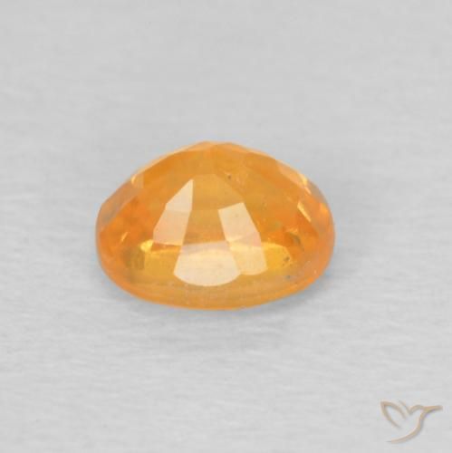 9,17 ctw natürlicher Orange-Gold Spessartit-Garn, Oval, VS