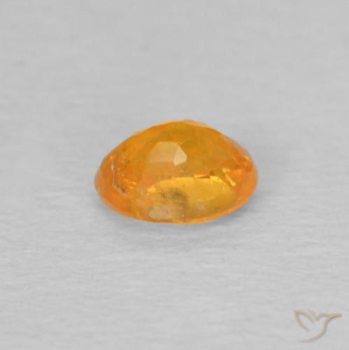 9,17 ctw natürlicher Mittelorange Spessartit-Garn, Oval, VS-SI