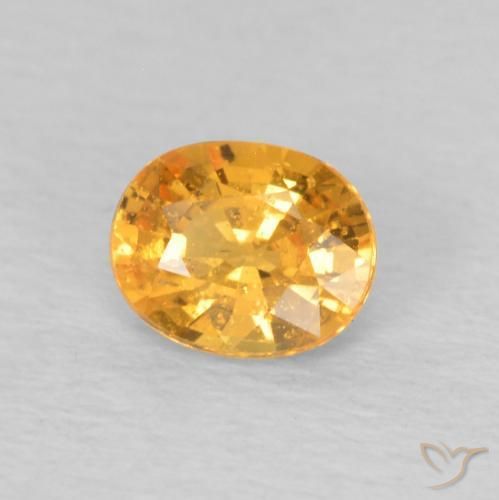 9,17 ctw natürlicher Medium Light-Orange Spessartit-Garn, Oval, VS