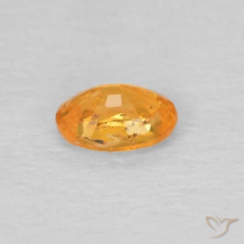 9,17 ctw natürlicher Honig-orange Spessartit-Garn, Oval, VS-SI