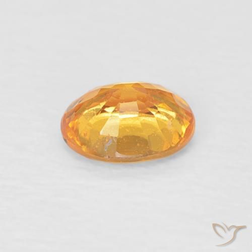 9,17 ctw natürlicher Mittelorange Spessartit-Garn, Oval, VS