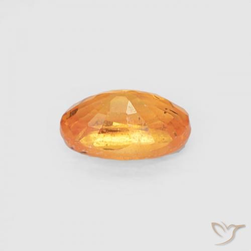 9,17 ctw natürlicher Aprikose Orange Spessartit-Garn, Oval, VS