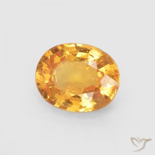 9,17 ctw natürlicher Medium Light-Orange Spessartit-Garn, Oval, VS
