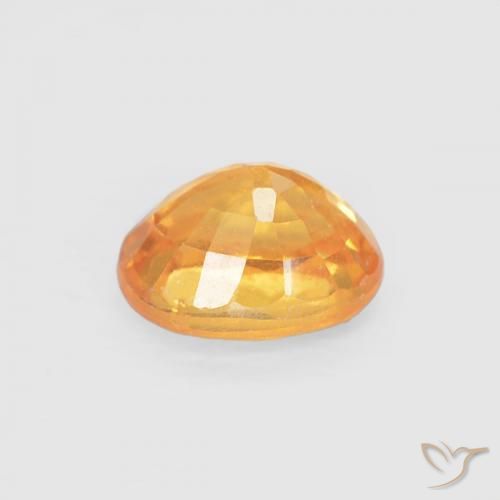 9,17 ctw natürlicher Mittelorange Spessartit-Garn, Oval, VS