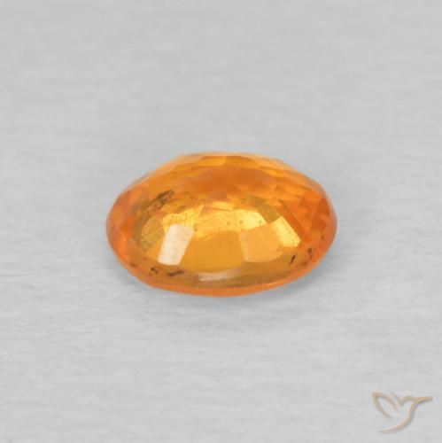 9,17 ctw natürlicher Honig-orange Spessartit-Garn, Oval, VS