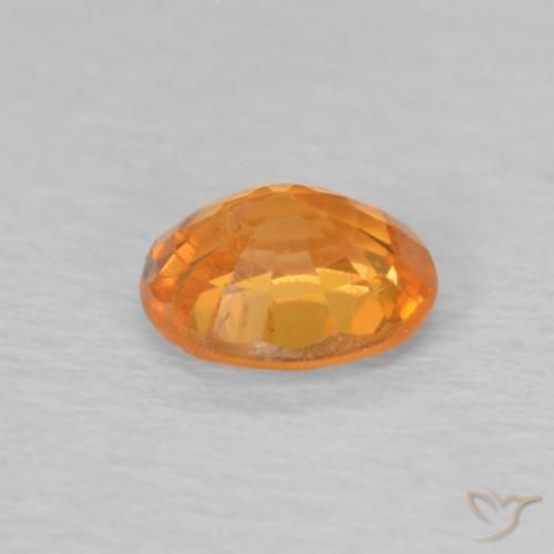 9,17 ctw natürlicher hellorange Spessartit-Garn, Oval, VS