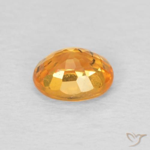 9,17 ctw natürlicher Honig-orange Spessartit-Garn, Oval, VS-SI